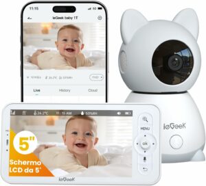ieGeek Cámara de Vigilancia para Bebés