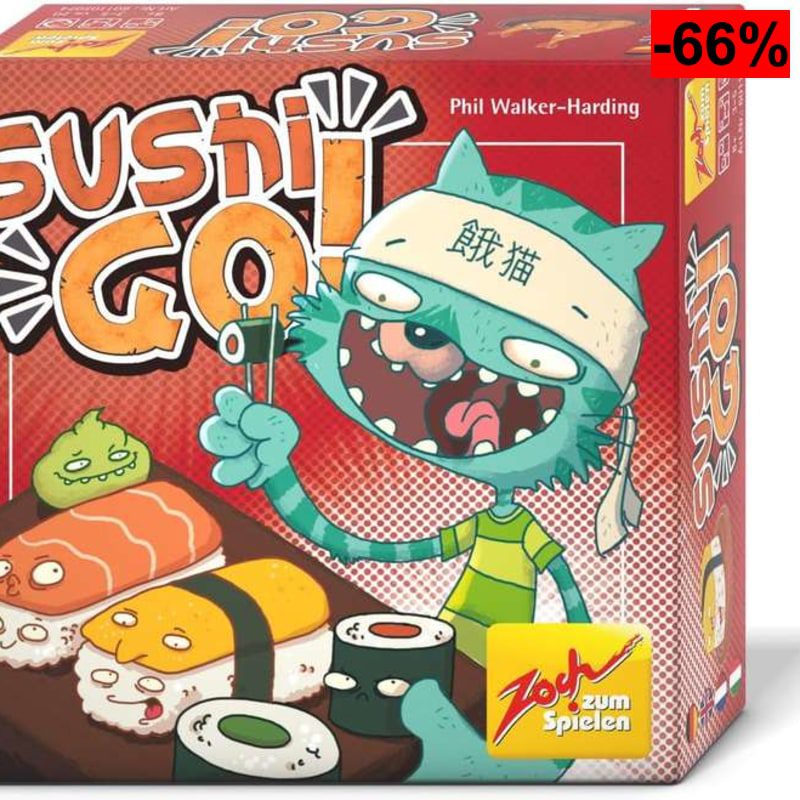 Juego creativo con cartas Zoch Sushi Go - oferta Amazon