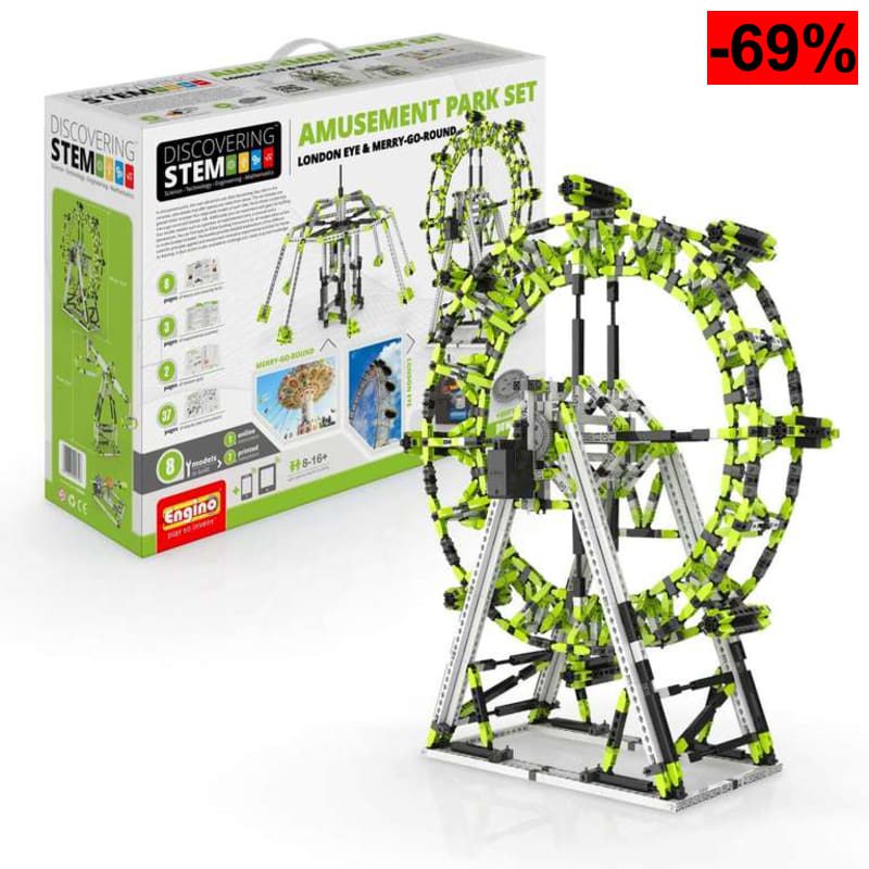 Engino Descubriendo - Set de Construcción Educativo STEM (Reacondicionado - Como Nuevo) - oferta Amazon