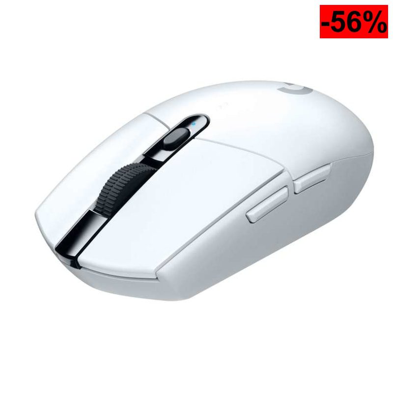 Logitech G305 Lightspeed Ratón Gaming Inalámbrico, Captor Hero 12K - oferta Amazon