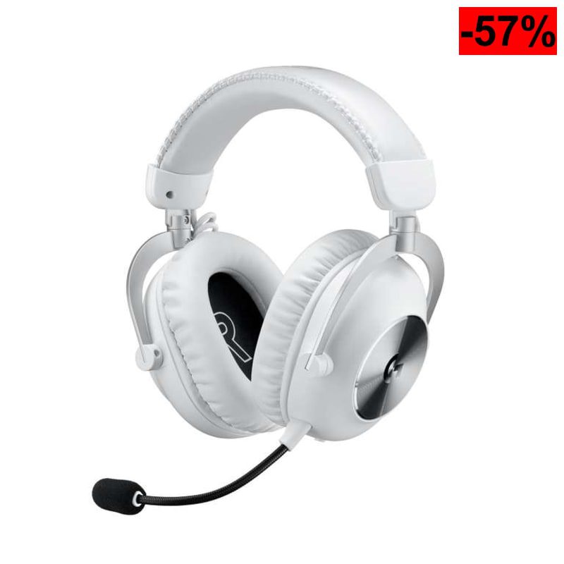 Logitech G Pro X 2 Lightspeed Auriculares Gaming inalámbricos, Mic. Brazo desmont - oferta Amazon