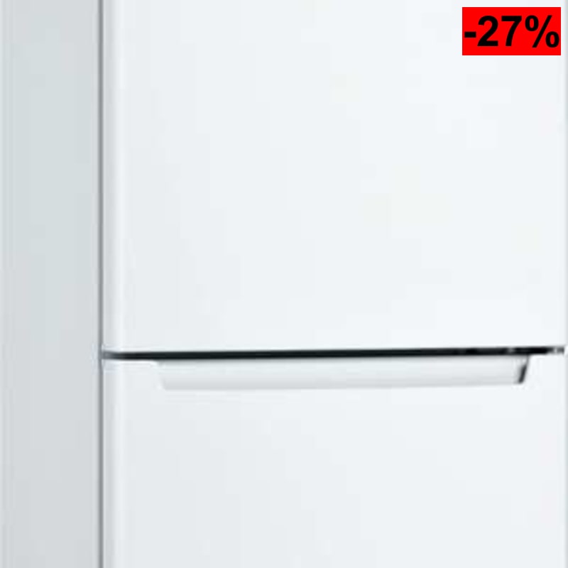 Bosch Frigorífico Combi, 60 cm, Serie 2, NoFrost, Iluminación LED, MultiAirFlow, Blanco, KGN33NWEB - oferta Amazon
