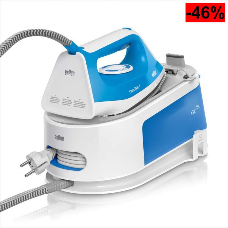 Centro de planchado Braun CareStyle 1 IS1012BL - oferta Amazon