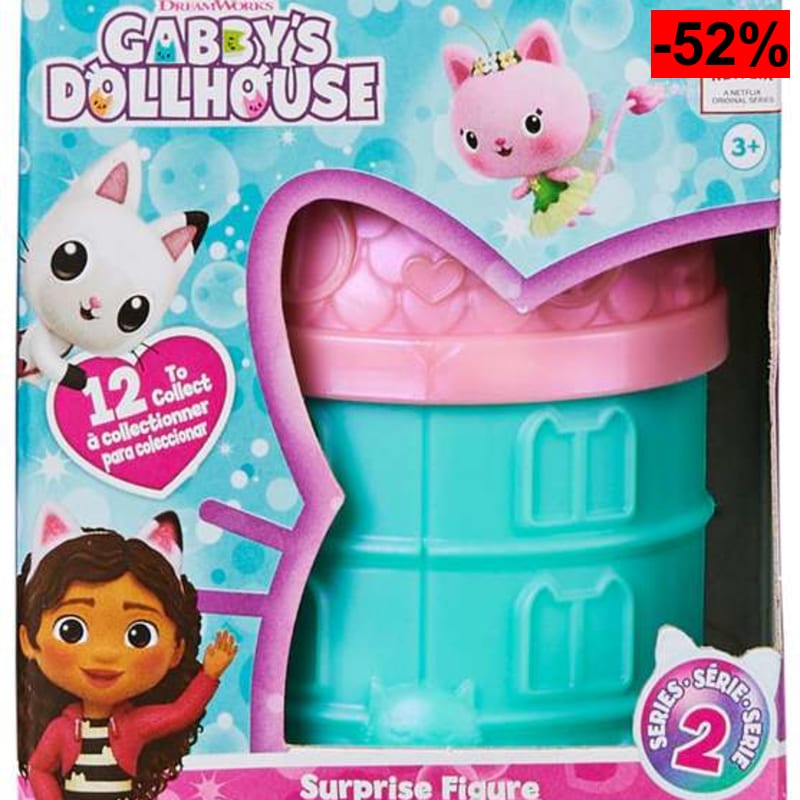 La Casa de Muñecas de Gabby - Mini Figura Sorpresa en Cápsula - oferta Amazon