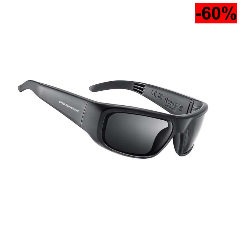 OhO Smart Glasses,Polarized Glasses with Bluetooth Speaker,Athletic/Outdoor UV Protection and Voice Control,Unisex - oferta Amazon
