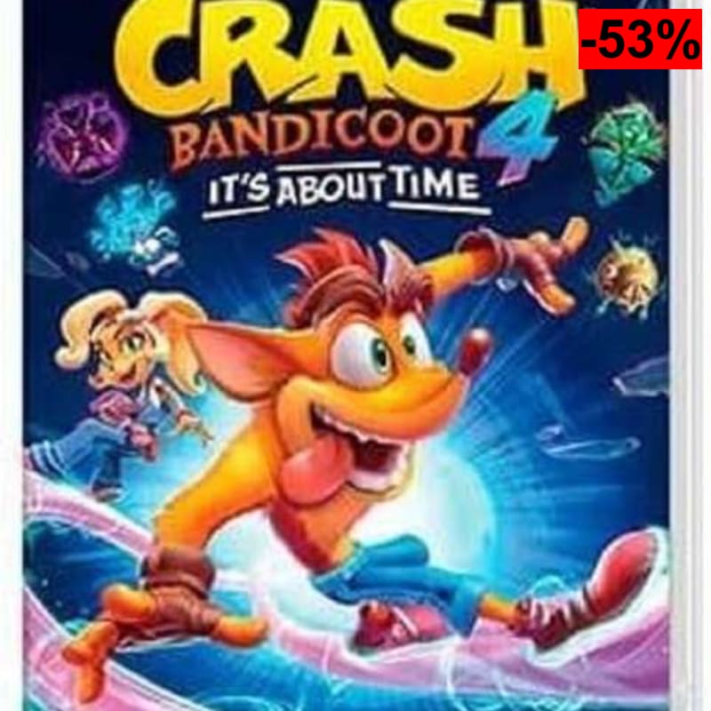 Crash Bandicoot 4: It's About Time - Nintendo Switch (Formato Físico) - oferta Amazon