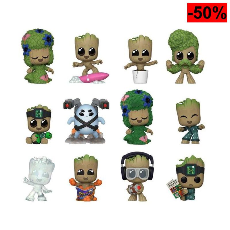 Funko Mystery Mini - Marvel - Figura Guardianes de la Galaxia - oferta Amazon