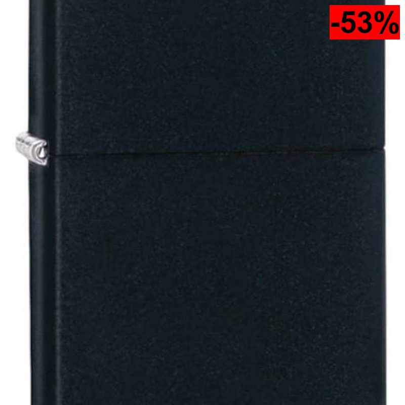 Mechero Original ZIPPO Black Mate - oferta Amazon