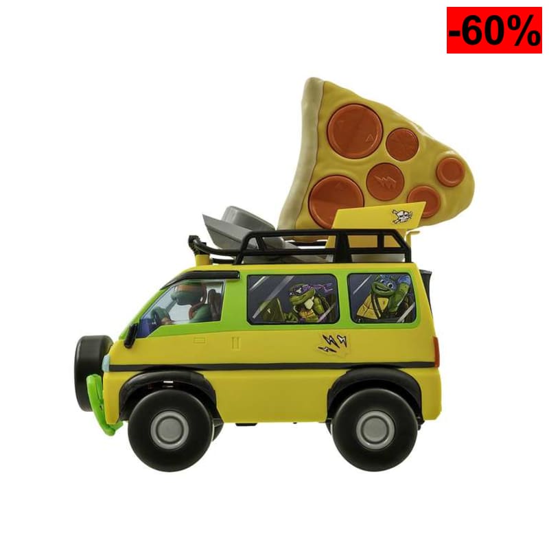 TMNT Tortugas Ninja - Furgoneta Teledirigida Pizza Blaster - oferta Amazon