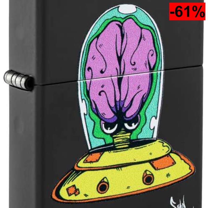 Mechero Original ZIPPO Sean Dietrich - Negro Mate - oferta Amazon