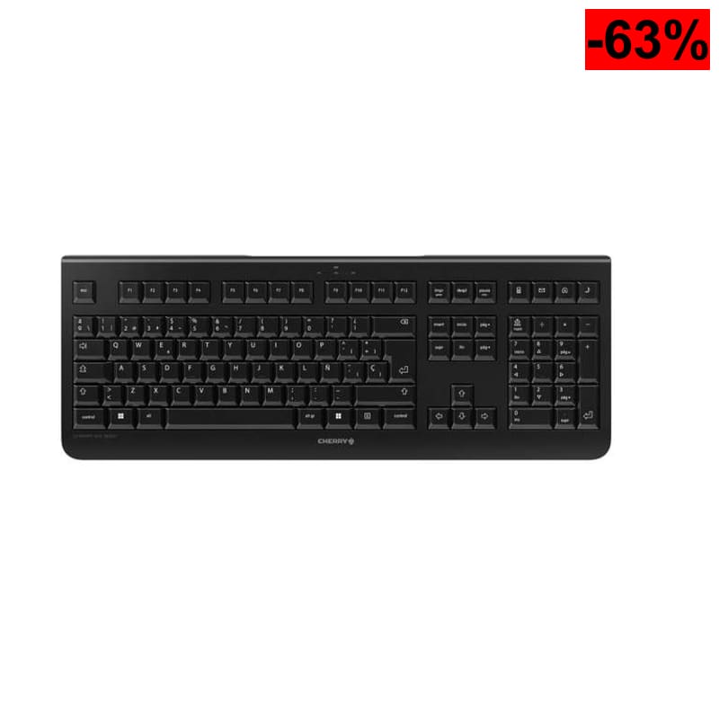 CHERRY KW 3000 Teclado inalámbrico 2,4 GHz Español (QWERTY) - oferta Amazon