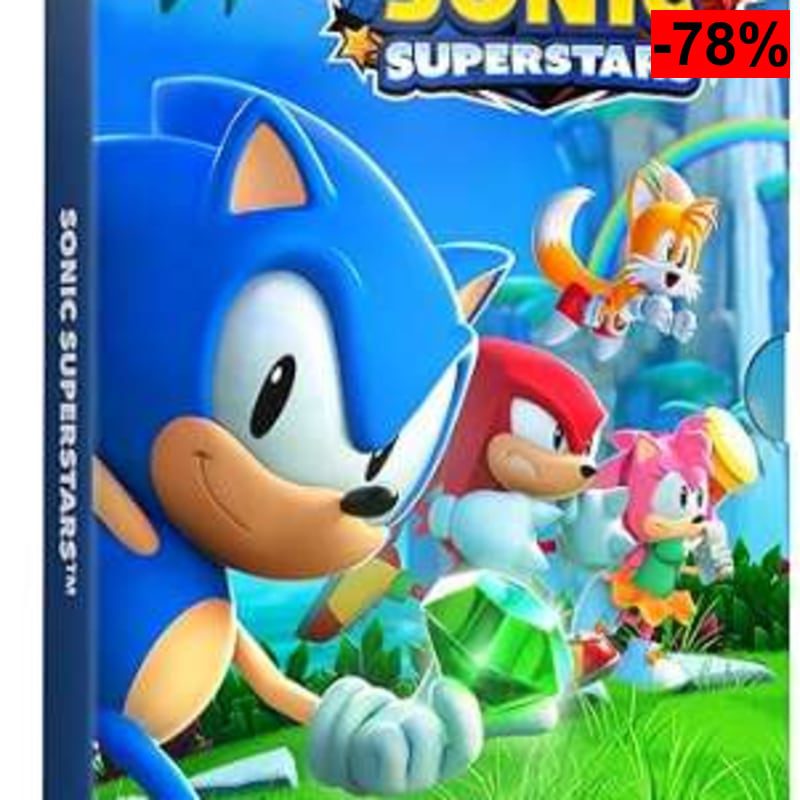 Sonic Superstars (Plataformas 2.5D, Cooperativo 4 Jugadores, Formato Físico) para PC - oferta Amazon