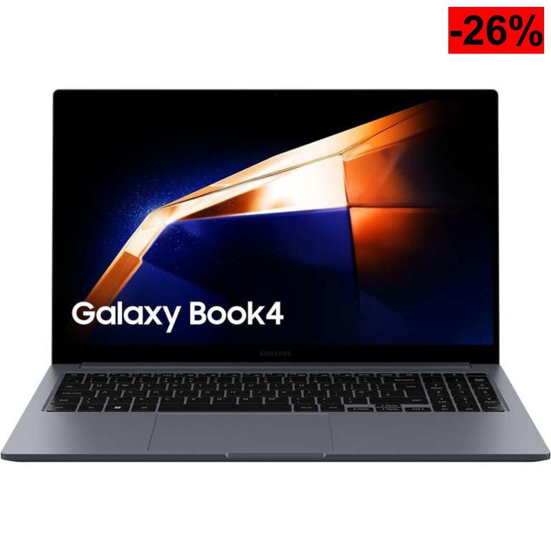 Samsung Galaxy Book4, Ordenador Portátil Ultrafino 15.6" Full HD LED, Intel Core i5-1335U, 16GB - oferta Amazon