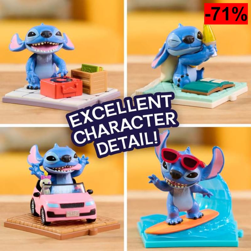Just Play - Figura Sorpresa Disney Stitch . - oferta Amazon