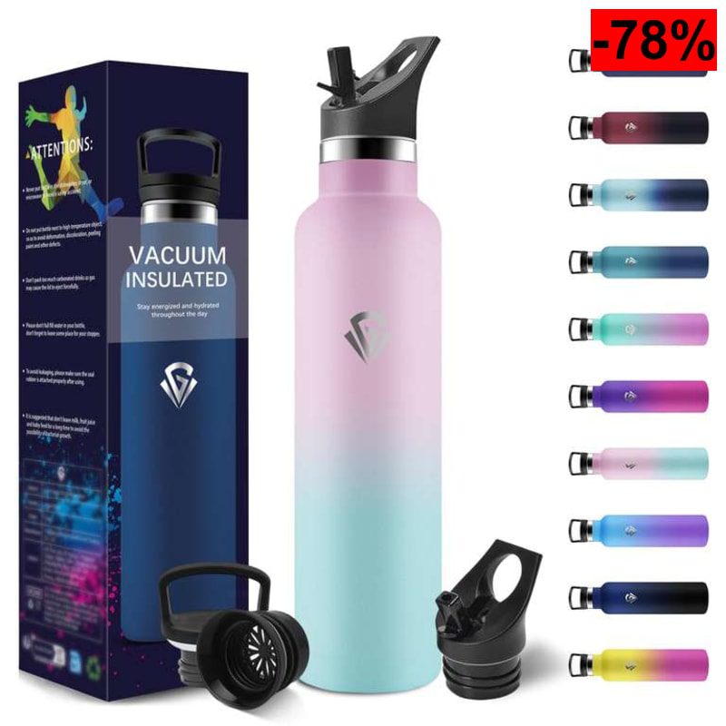Botella termo 1 litro - oferta Amazon