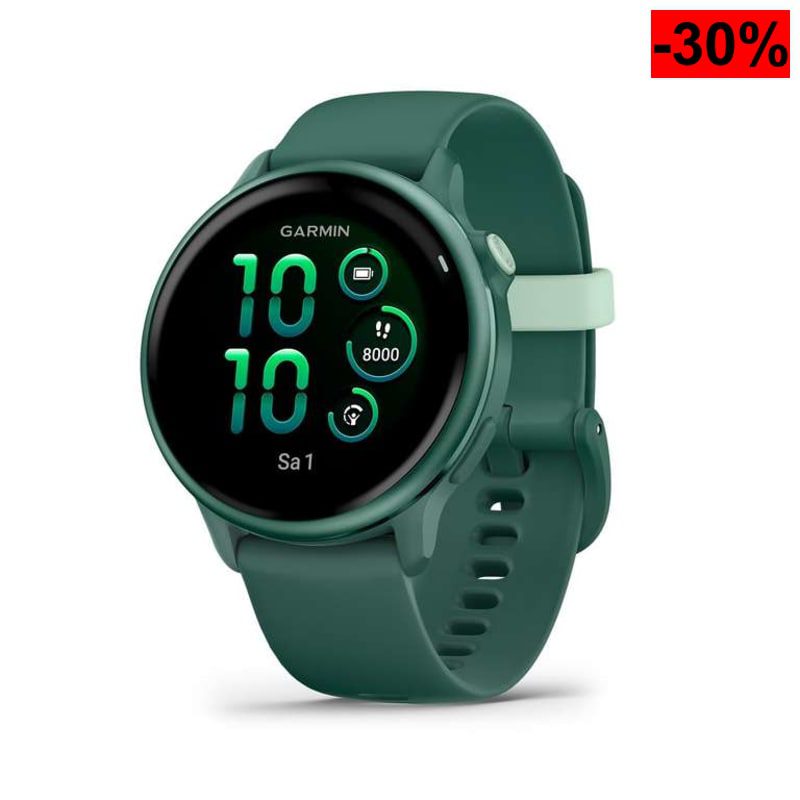 Garmin Vívoactive 6, Smartwatch con GPS, Pantalla AMOLED, 11 días de autonomía, Verde - oferta Amazon