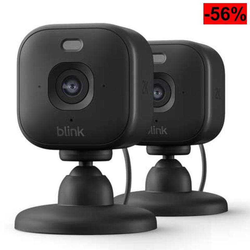 Blink Mini 2K – Cámara de Vigilancia Inteligente para Interior - oferta Amazon