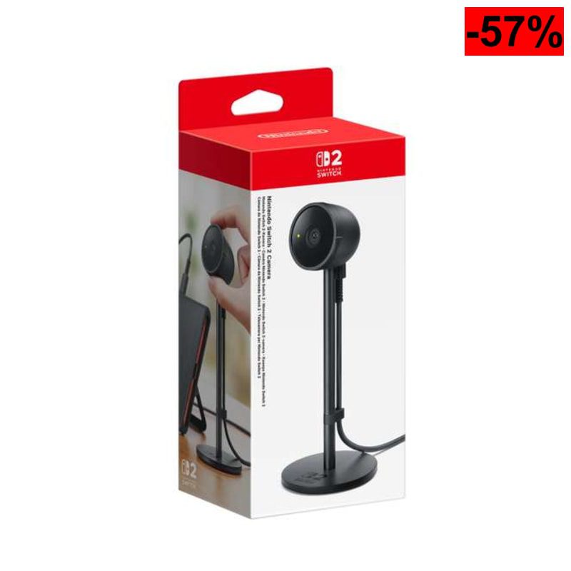Cámara Oficial Nintendo Switch 2 (Resolución Full HD 1080p, Conexión USB-C, Micrófono Integrado, Obturador de Privacidad) - oferta Amazon