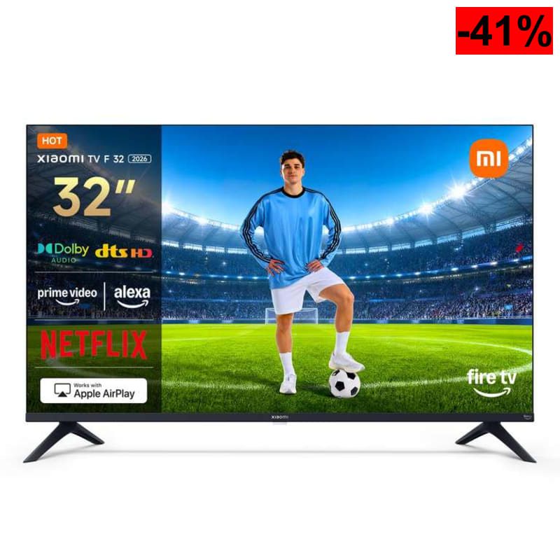 Televisión Smart TV Xiaomi F 32" HD (Fire TV, Alexa, AirPlay) "Como Nuevo" con 10% Extra - oferta Amazon