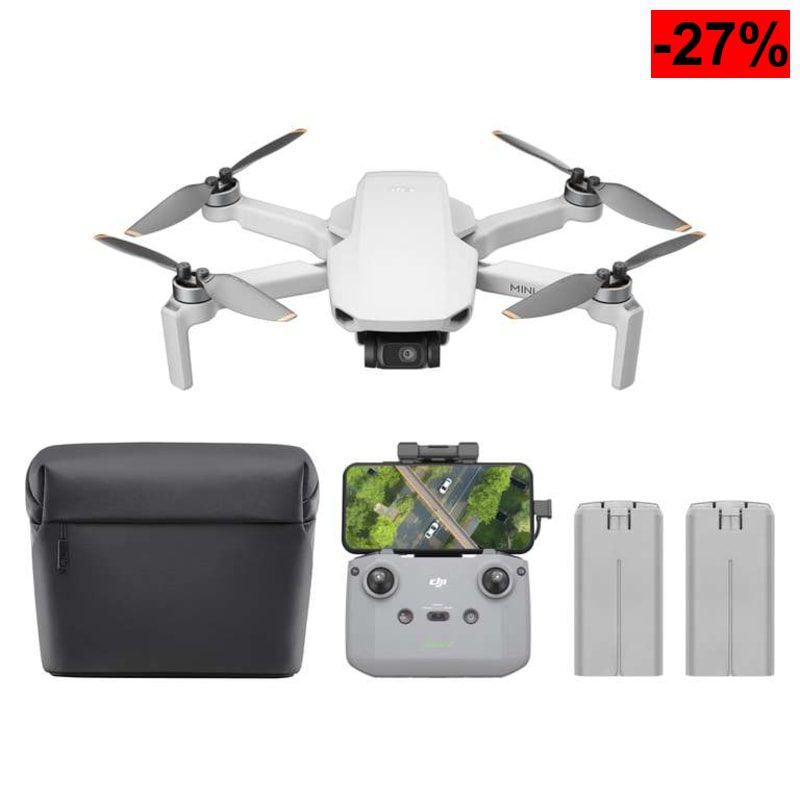 Pack DJI Mini 4K con 2 baterías - oferta Amazon