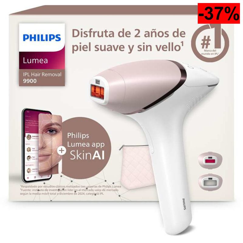 Philips Lumea Serie 9900 IPL por 385,99 € - oferta Amazon