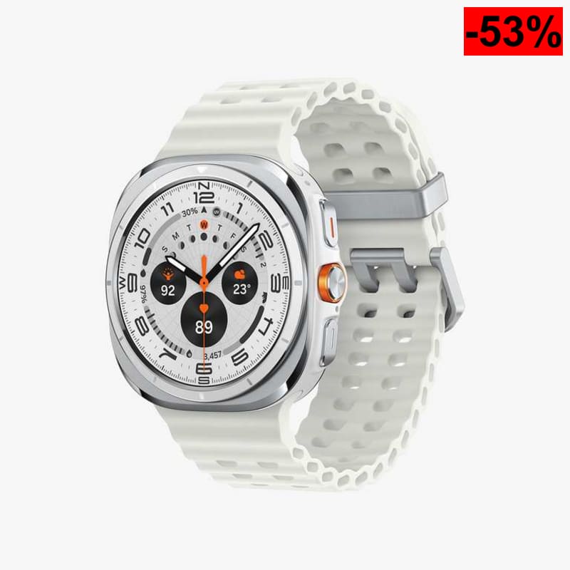 Samsung Galaxy Watch Ultra 2025 47mm blanco titanio - oferta Amazon