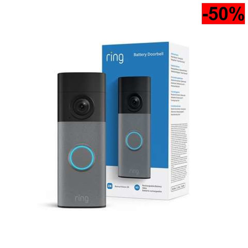 Ring Videotimbre con batería (Battery Video Doorbell) (última gen.) - oferta Amazon