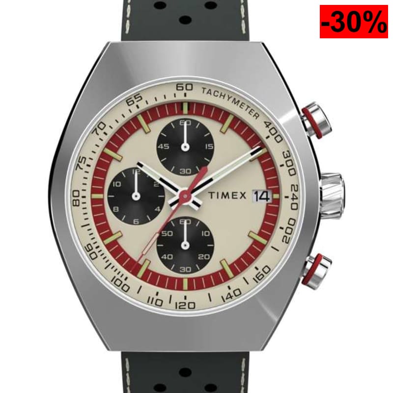 Timex Hombre Cronógrafo Cuarzo Reloj Trend Legacy con Correa de Cuero - oferta Amazon