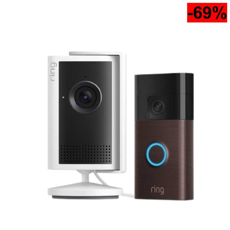 Cámara interior Plus (última generación) con Videotimbre con batería zoom mejorado de hasta 4 aumentos - oferta Amazon