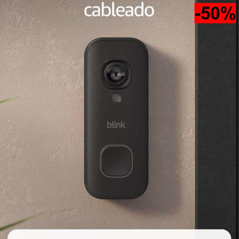 Blink Videotimbre cableado 2K+ (últ. generación) | De cuerpo entero con resolución 2K - oferta Amazon