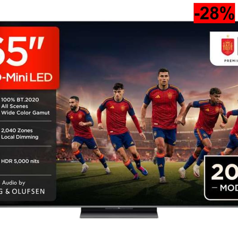 TCL 65C8L (2026) Televisor 65 Pulgadas SQD-Mini LED 4K Smart TV - oferta Amazon