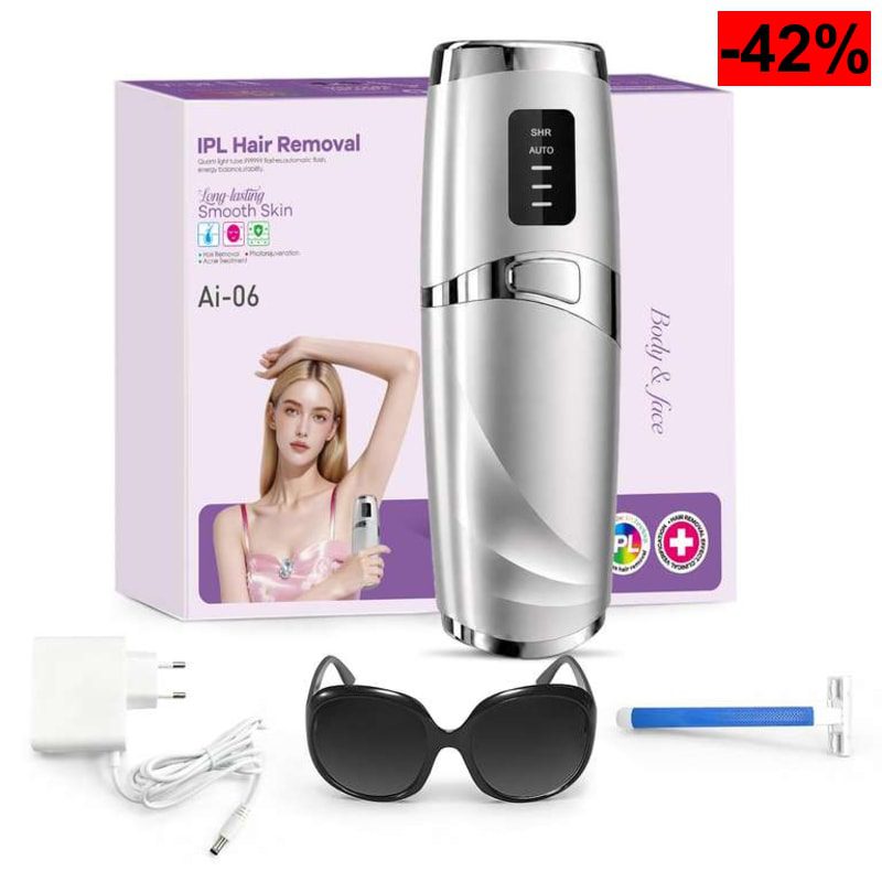 Depiladora Luz Pulsada Laser sin Dolor - oferta Amazon