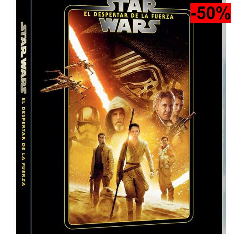 Star Wars, episodio VII El despertar de la fuerza - DVD - oferta Amazon