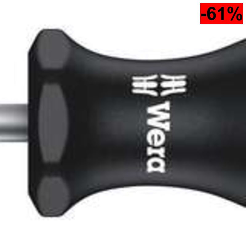 Wera 395 HO (05029462001) - Destornillador Aprieta-Tuercas | 6.0 x 90 mm - oferta Amazon