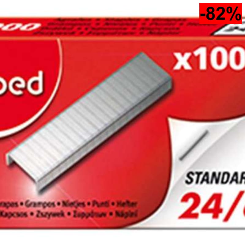 Maped Caja de 1000 Grapas 24/6 - oferta Amazon