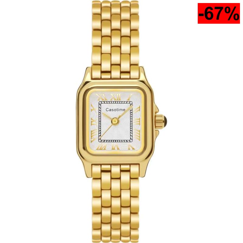Casotime Reloj Dorado para Mujer - oferta Amazon