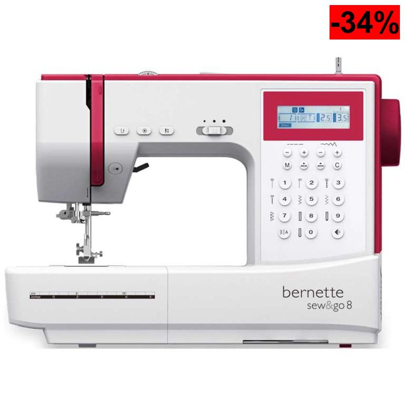 Máquina de coser Bernette Patchen - oferta Amazon