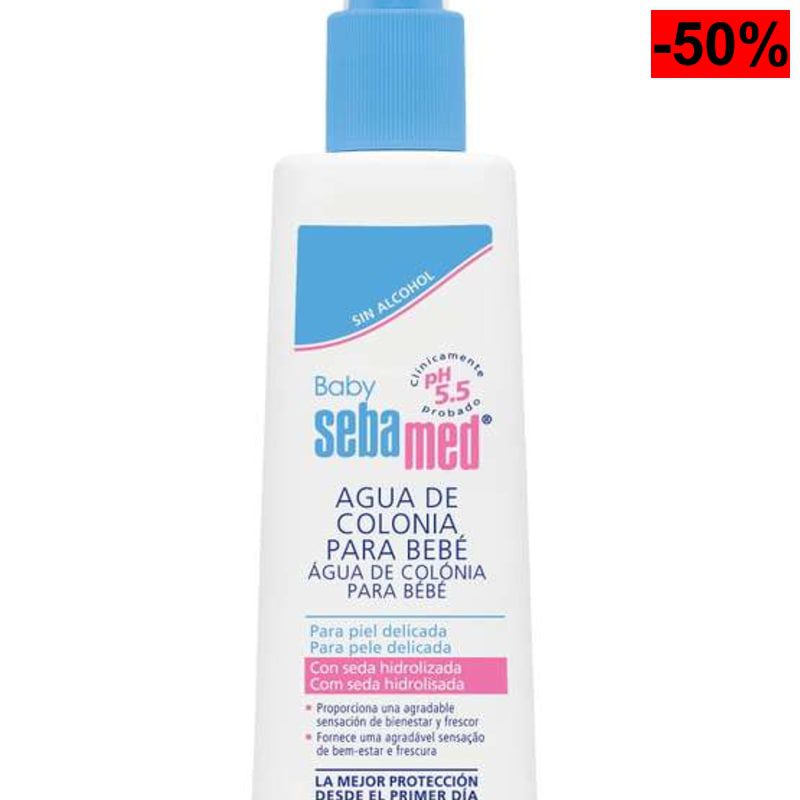 Sebamed Baby Agua de Colonia – 250ml - Sin Alcohol y con pH 5,5. Ideal para bebés - oferta Amazon