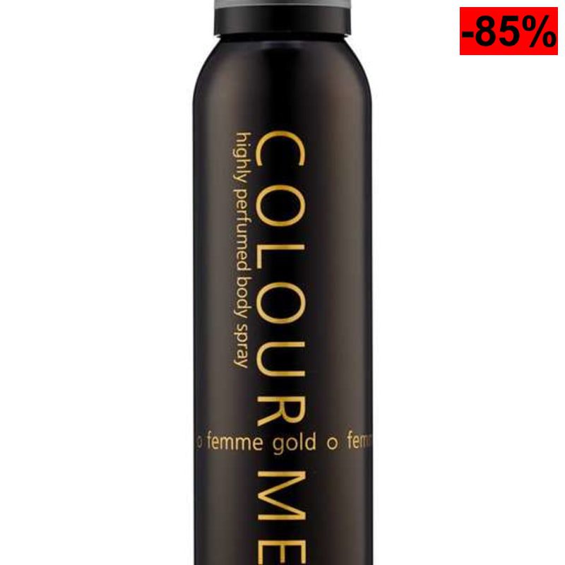 Colour Me Gold Femme - Fragrance for Women - 150ml Body Spray, by Milton-Lloyd - oferta Amazon