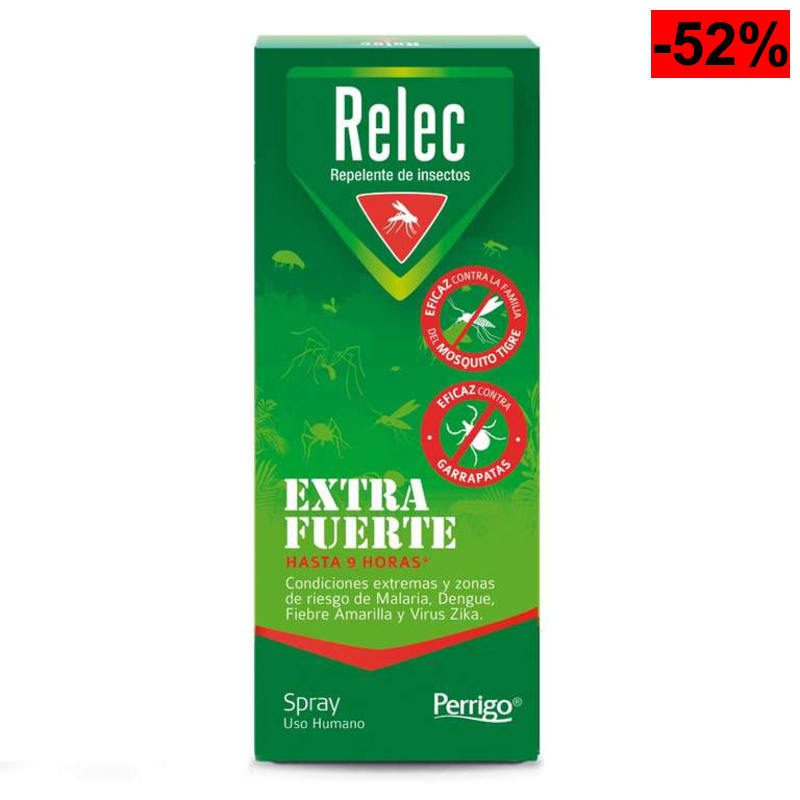 Relec Extra Fuerte Spray Antimosquitos, Repelente Mosquitos, 75 ml - oferta Amazon