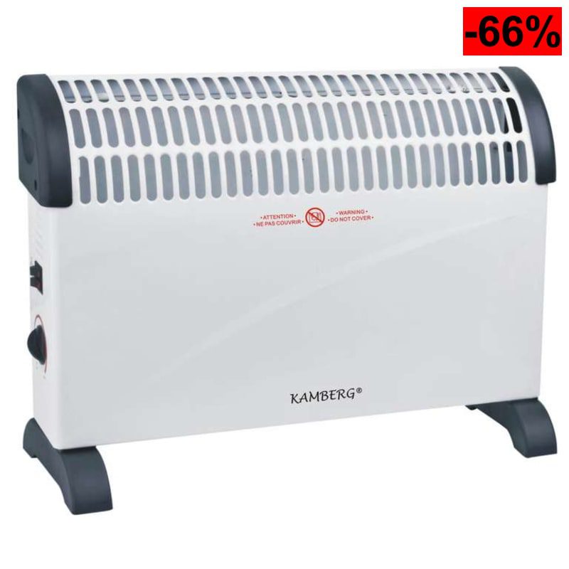 Kamberg Convector Calefacción Radiador eléctrico 2000W (Reaco Como Nuevo) - oferta Amazon