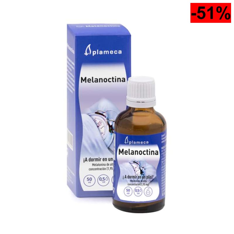 266° - PLAMECA Melanoctina ¡A dormir en un plis!, Melatonina Pura de Rápida Absorción (Gotas Sabor Limón 50 ml o pack 60 comprimidos) - oferta Amazon