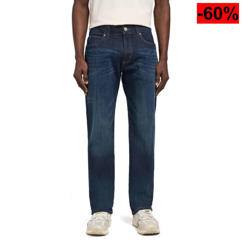 PANTALON VAQUERO - Lee Straight Fit Xm - Jeans Hombre - oferta Amazon