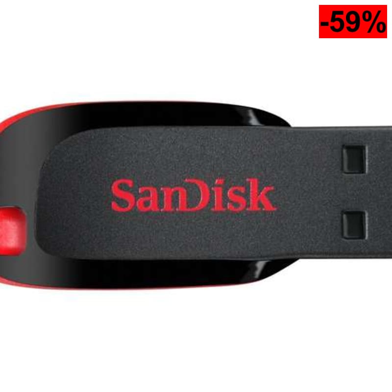 SanDisk 128GB Cruzer Blade USB 2.0 Flash Drive - oferta Amazon