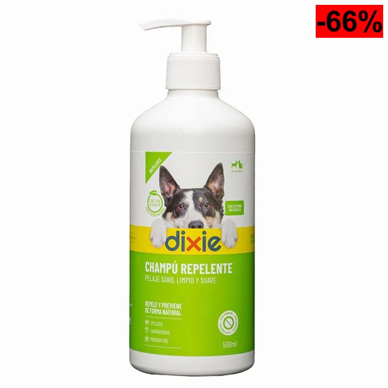 Champú repelente perros y gatos - oferta Amazon