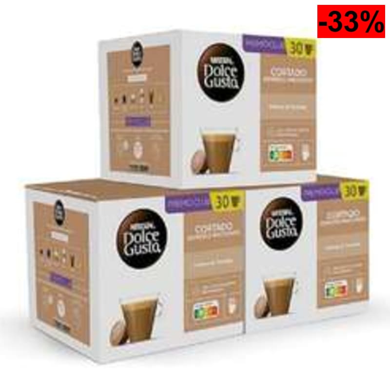 218° - NESCAFÉ Dolce Gusto Cortado - Cápsulas de Café, 270 Cápsulas (9 x 30) - oferta Amazon