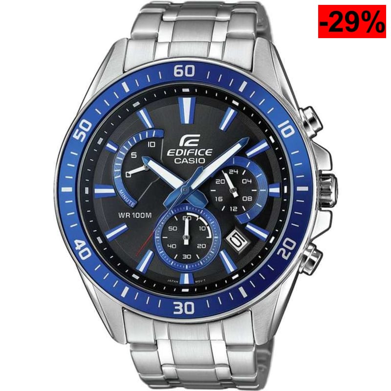 Reloj cronógrafo Casio Edifice para hombre (100m / Acero) - oferta Amazon