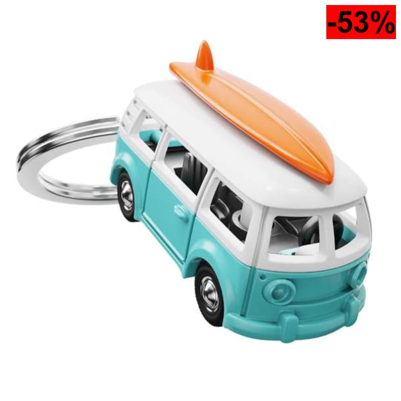 Llavero Furgoneta Camper (Estilo Volkswagen T1) de Acero Inoxidable y Pintura Epoxi. Meta[l]morphose - oferta Amazon