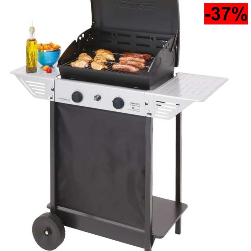Barbacoa de gas Campingaz Xpert 100 L (2 quemadores, 7.1 kW) - oferta Amazon
