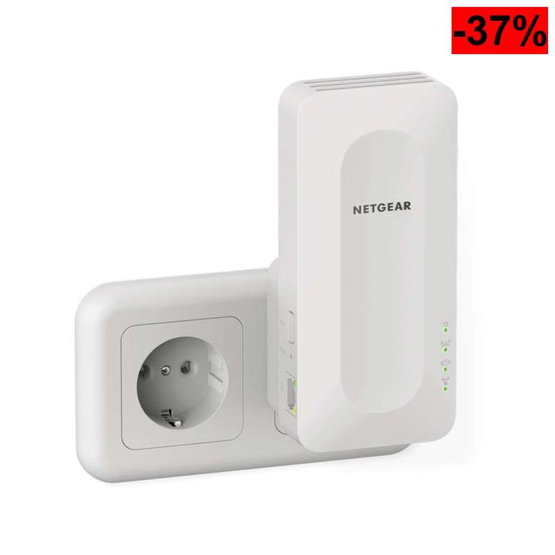 NETGEAR EAX15 WiFi 6 AX1800 – Extensor doble banda hasta 1,8 Gbps - oferta Amazon